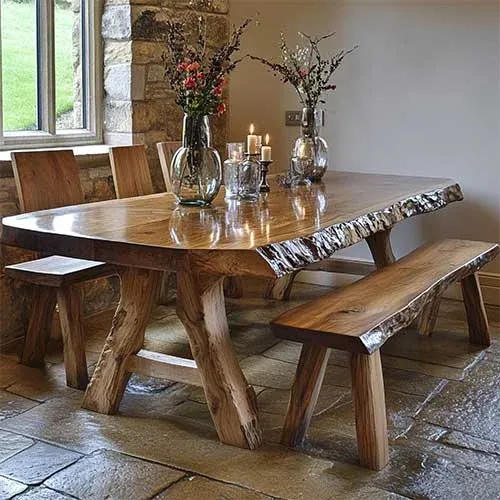 wooden-dining